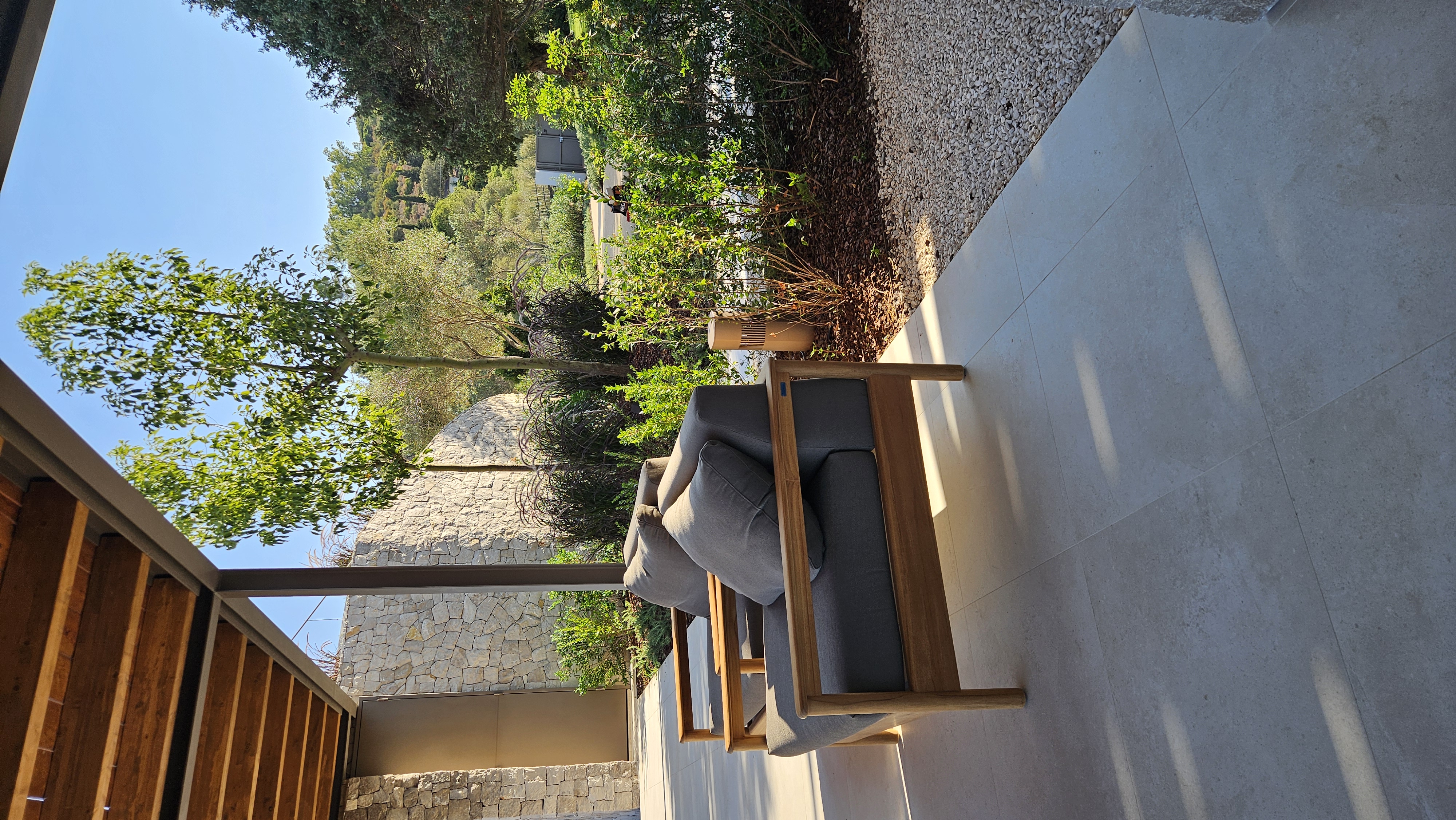 Terrazza in ora dorata
